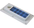 Cable Entry Frame with Grommet, ComSeal, Number of Grommets 10, 100 x 40mm, Aluminium